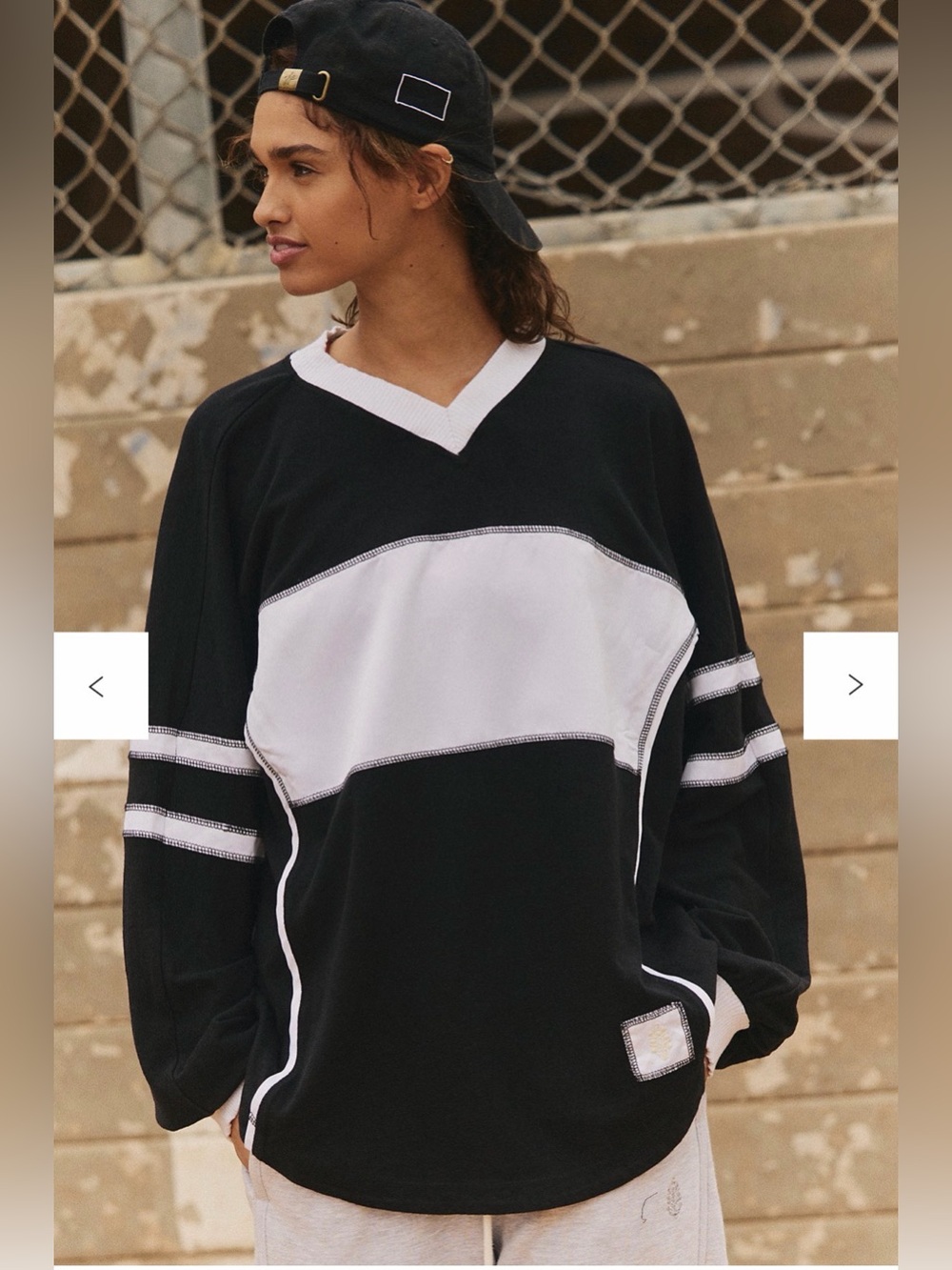 Free People - FP Movement Rugby Ready Logo Layer NWT - Picture 3 of 7